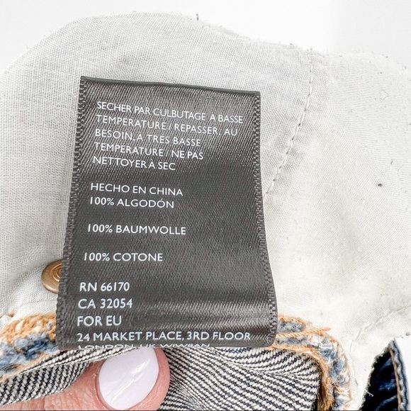 Urban Outfitters BDG asymmetrical denim mini skirt - Picture 4 of 7